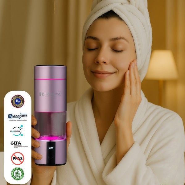 Bottiglia d'acqua idrogenata H2yunshen X5, certificata IHSA per 29 milioni di donne in Italia, spedizione gratuita